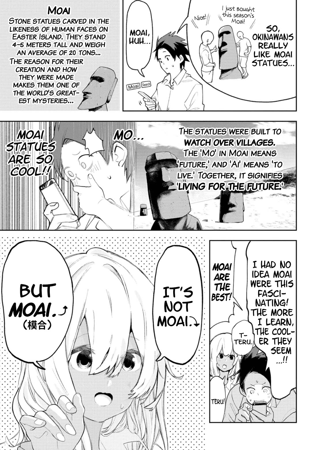 Okinawa de Suki ni Natta Ko ga Hougen Sugite Tsura Sugiru chapter 40 page 2