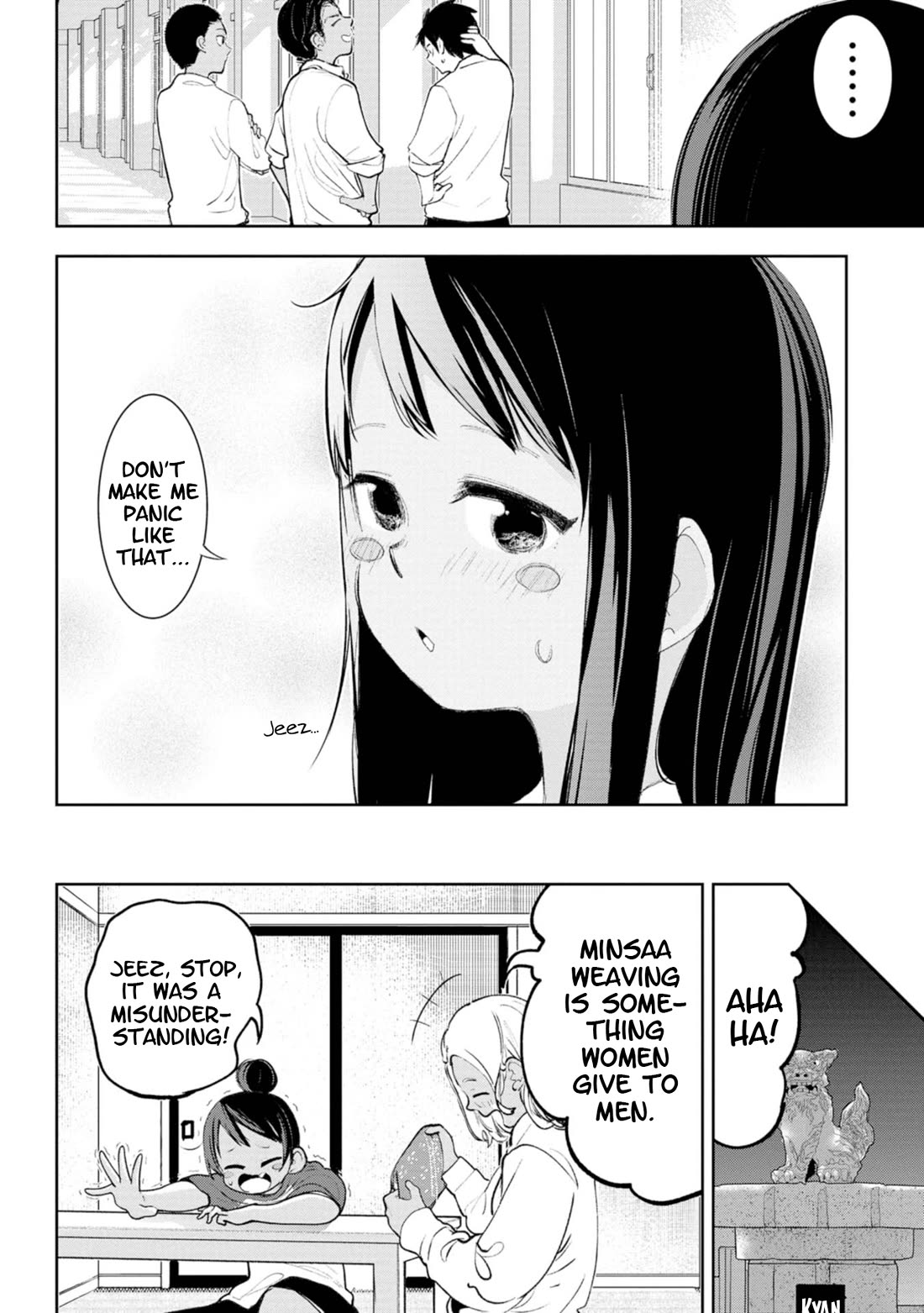 Okinawa de Suki ni Natta Ko ga Hougen Sugite Tsura Sugiru chapter 41 page 12