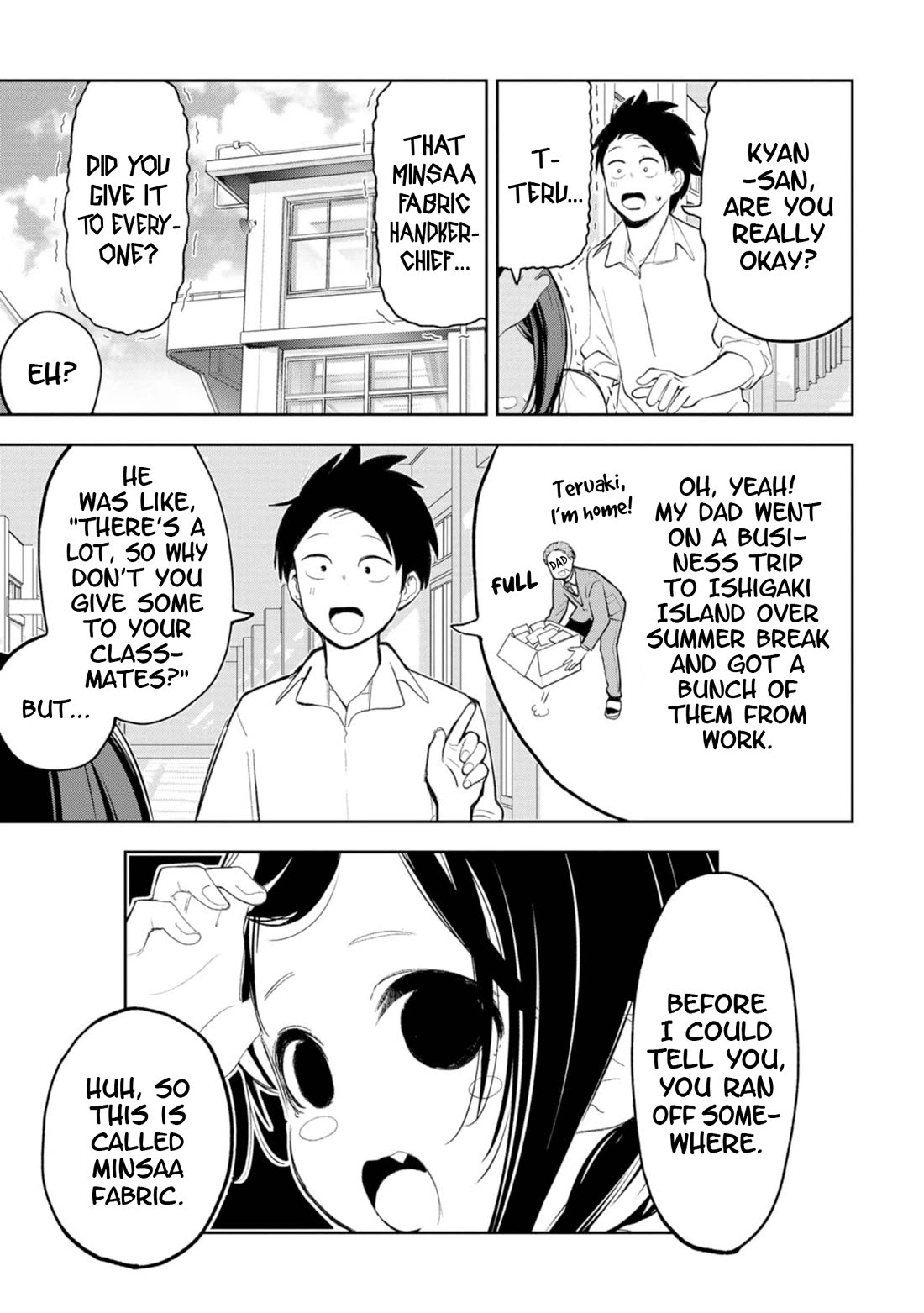 Okinawa de Suki ni Natta Ko ga Hougen Sugite Tsura Sugiru chapter 41 page 9