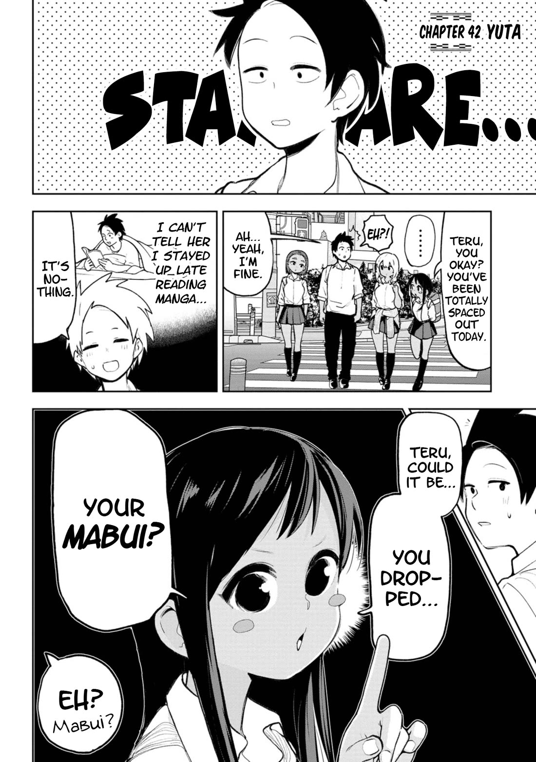 Okinawa de Suki ni Natta Ko ga Hougen Sugite Tsura Sugiru chapter 42 page 1