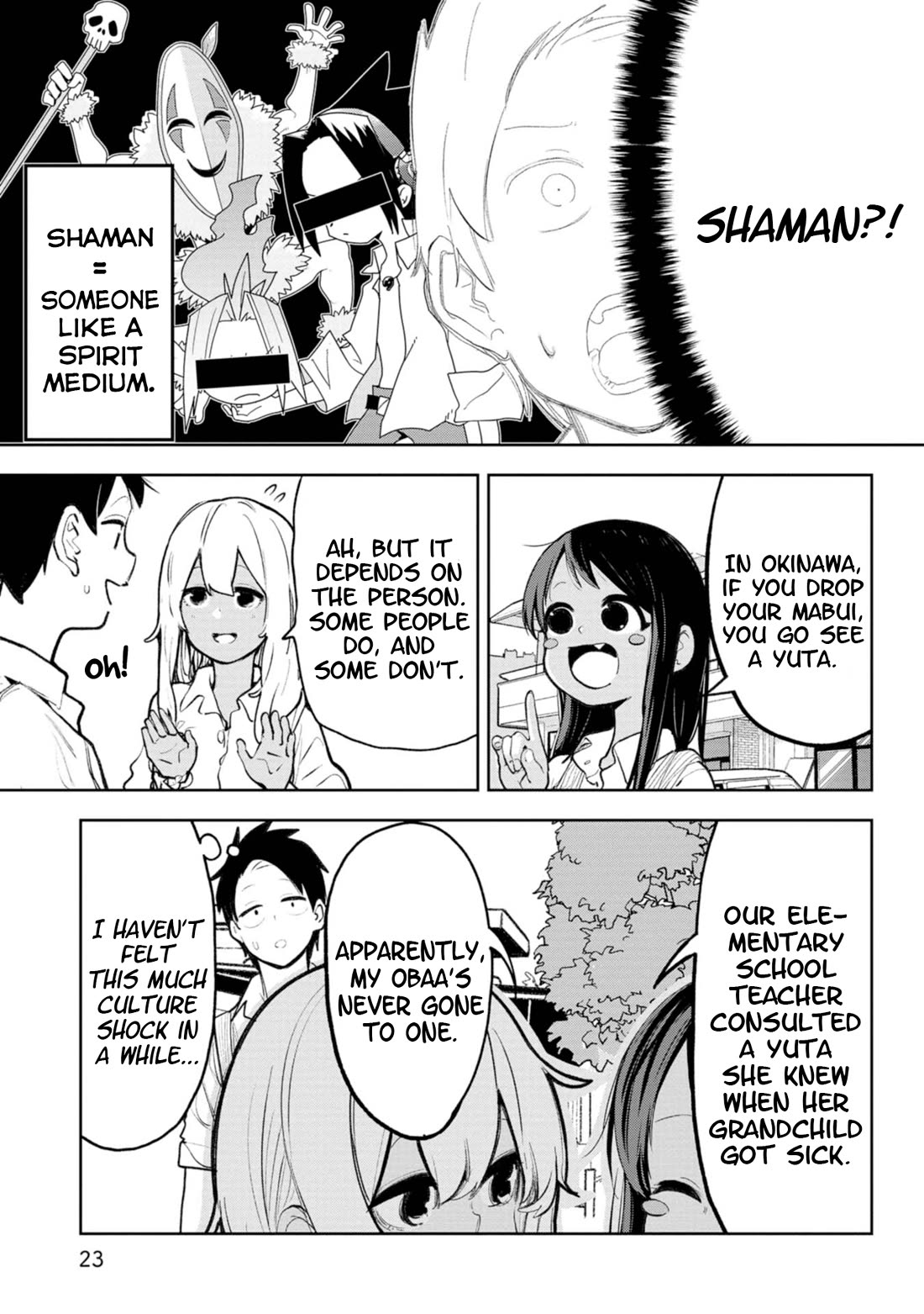 Okinawa de Suki ni Natta Ko ga Hougen Sugite Tsura Sugiru chapter 42 page 4