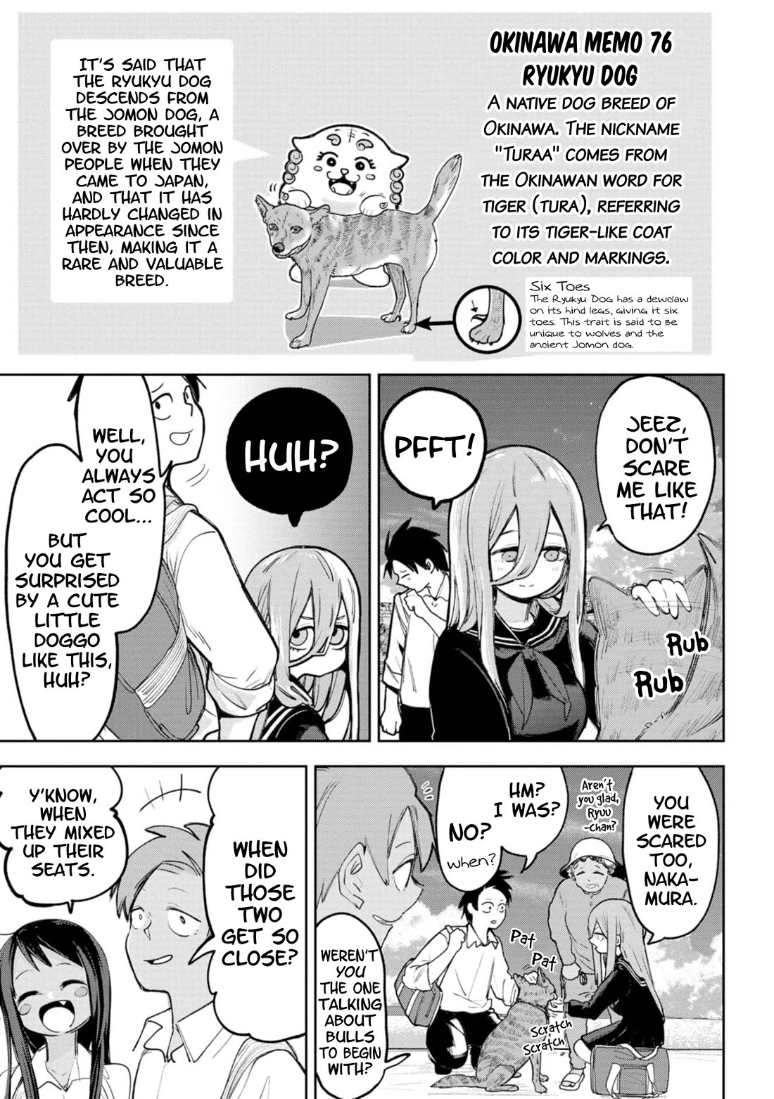 Okinawa de Suki ni Natta Ko ga Hougen Sugite Tsura Sugiru chapter 46 page 11