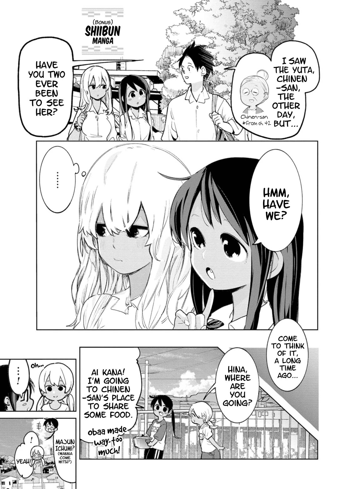 Okinawa de Suki ni Natta Ko ga Hougen Sugite Tsura Sugiru chapter 49.5 page 2