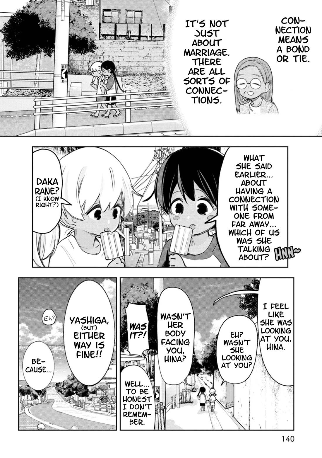 Okinawa de Suki ni Natta Ko ga Hougen Sugite Tsura Sugiru chapter 49.5 page 9