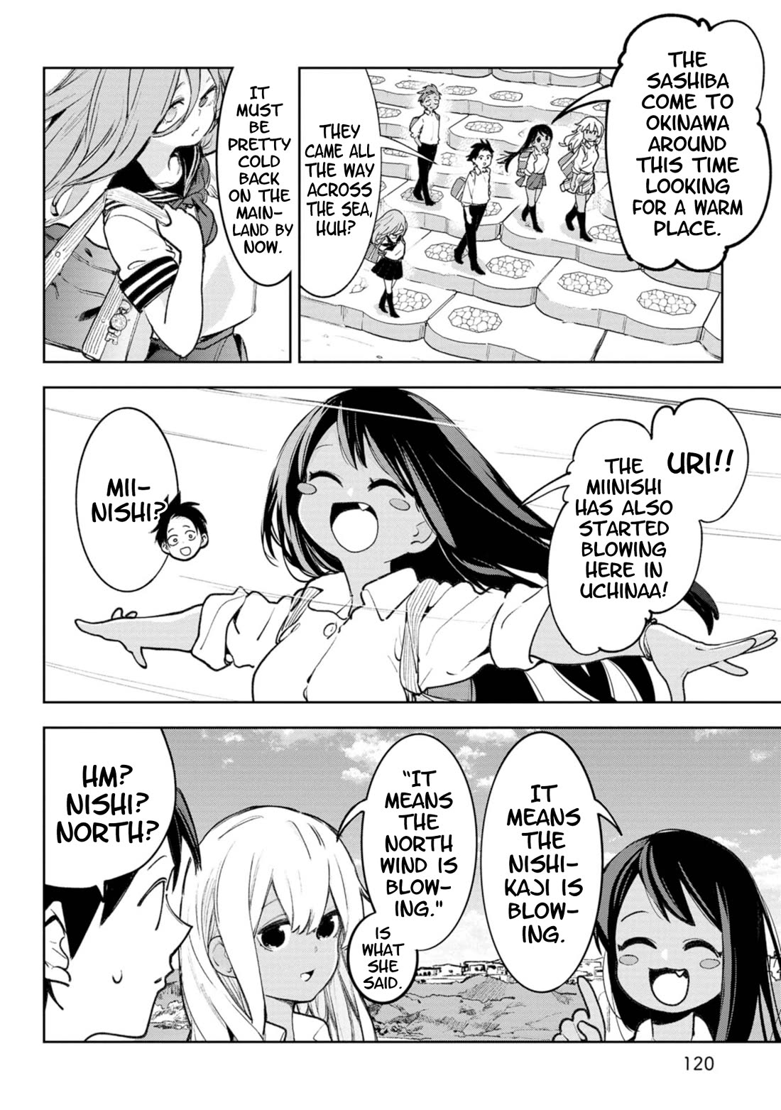 Okinawa de Suki ni Natta Ko ga Hougen Sugite Tsura Sugiru chapter 49 page 2