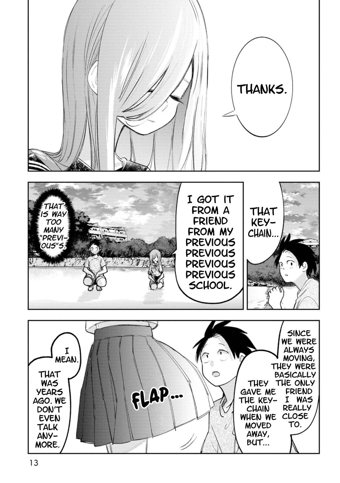 Okinawa de Suki ni Natta Ko ga Hougen Sugite Tsura Sugiru chapter 50 page 12