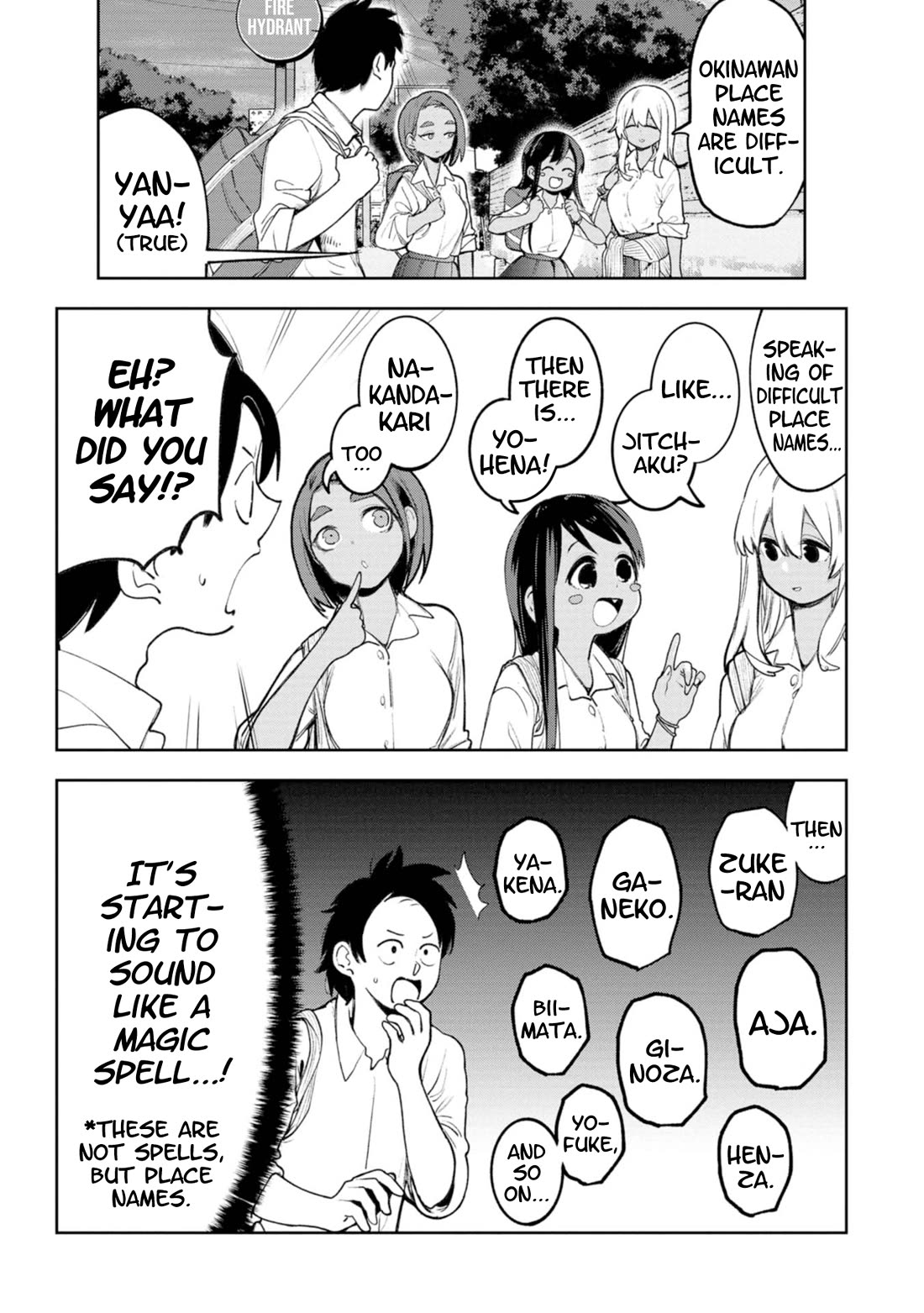 Okinawa de Suki ni Natta Ko ga Hougen Sugite Tsura Sugiru chapter 51 page 2