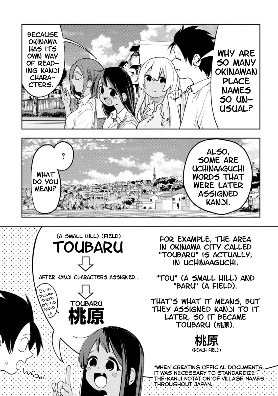Okinawa de Suki ni Natta Ko ga Hougen Sugite Tsura Sugiru chapter 51 page 3