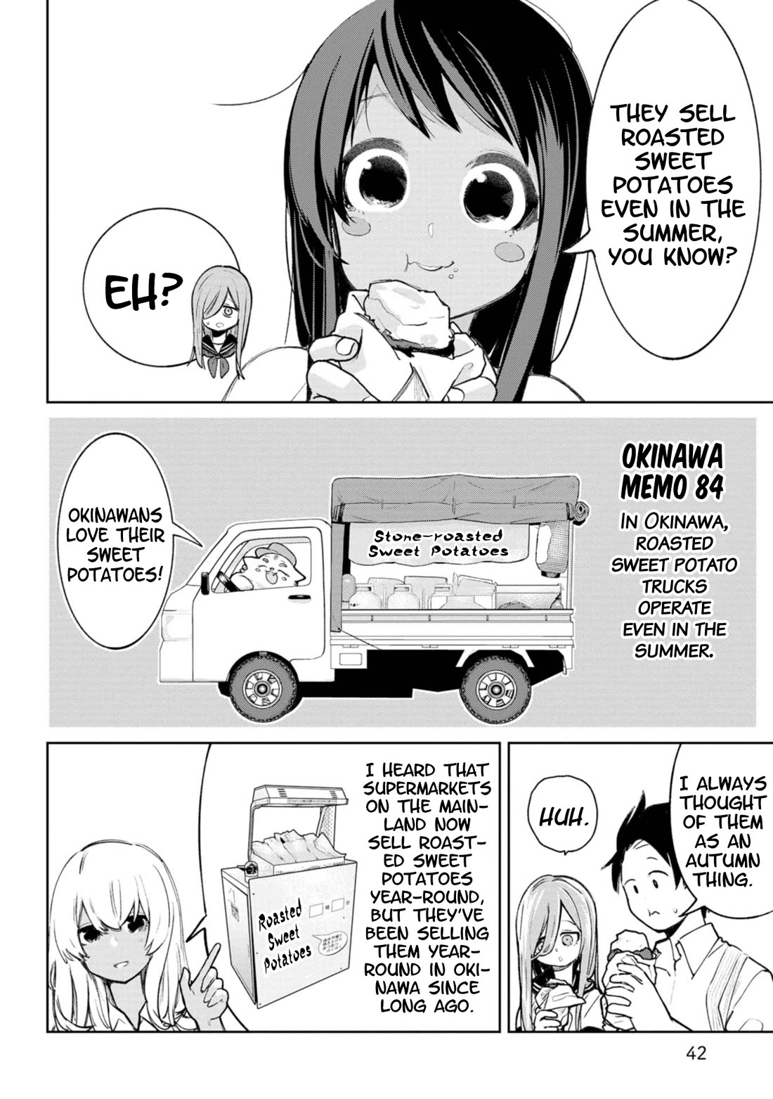 Okinawa de Suki ni Natta Ko ga Hougen Sugite Tsura Sugiru chapter 52 page 4