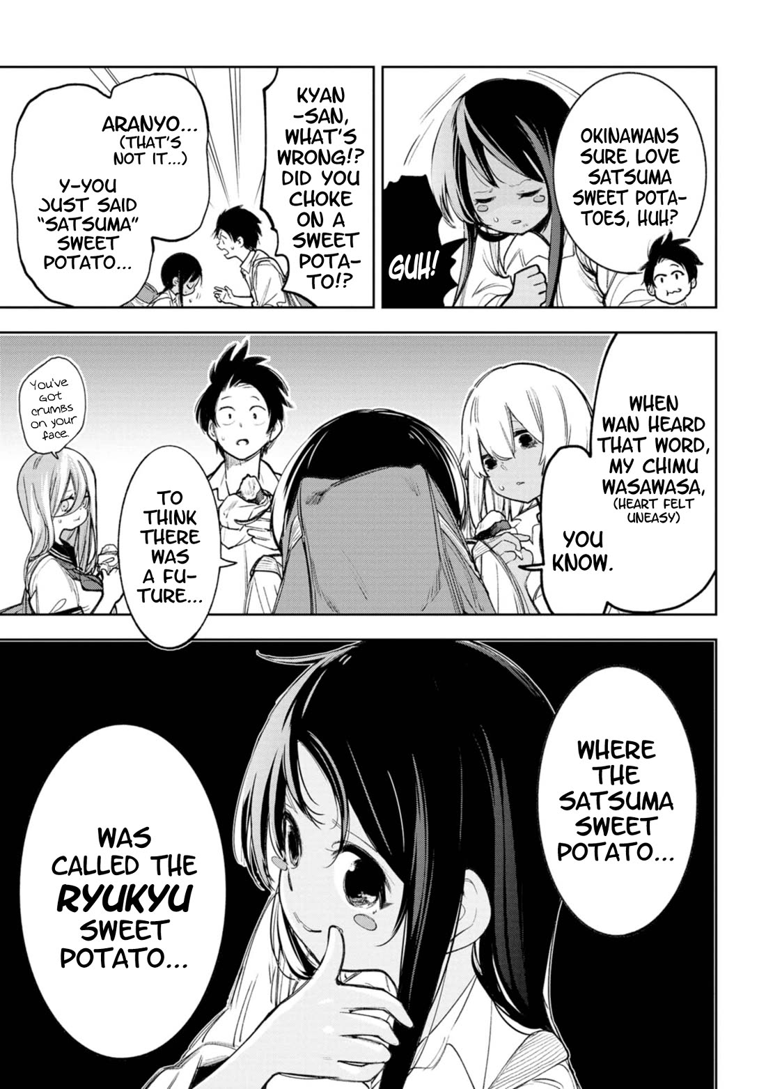 Okinawa de Suki ni Natta Ko ga Hougen Sugite Tsura Sugiru chapter 52 page 5