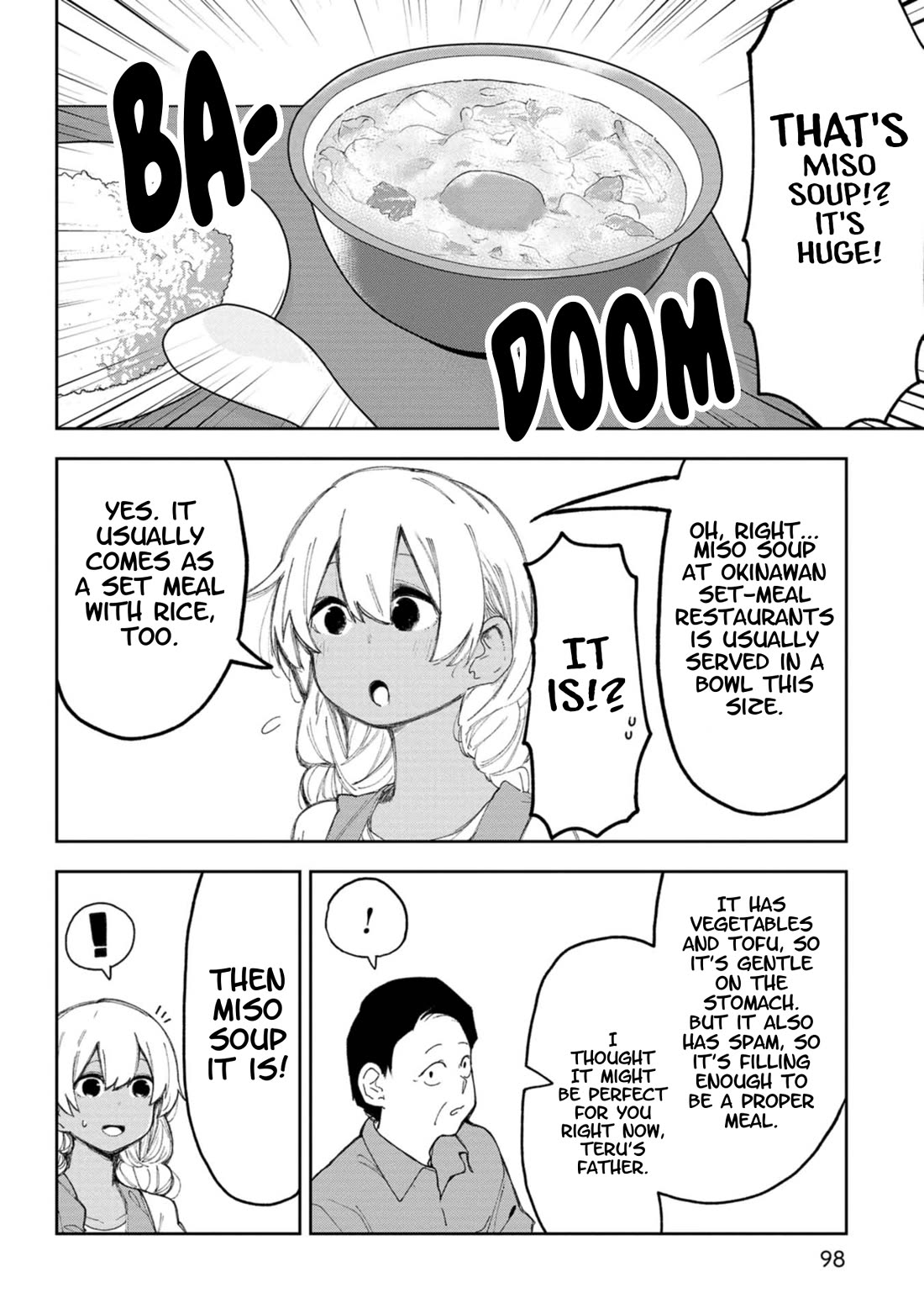 Okinawa de Suki ni Natta Ko ga Hougen Sugite Tsura Sugiru chapter 56 page 10
