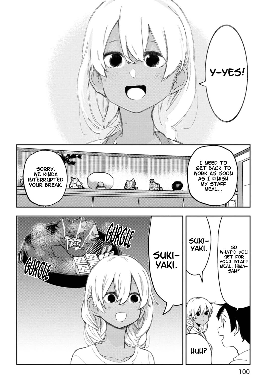 Okinawa de Suki ni Natta Ko ga Hougen Sugite Tsura Sugiru chapter 56 page 12