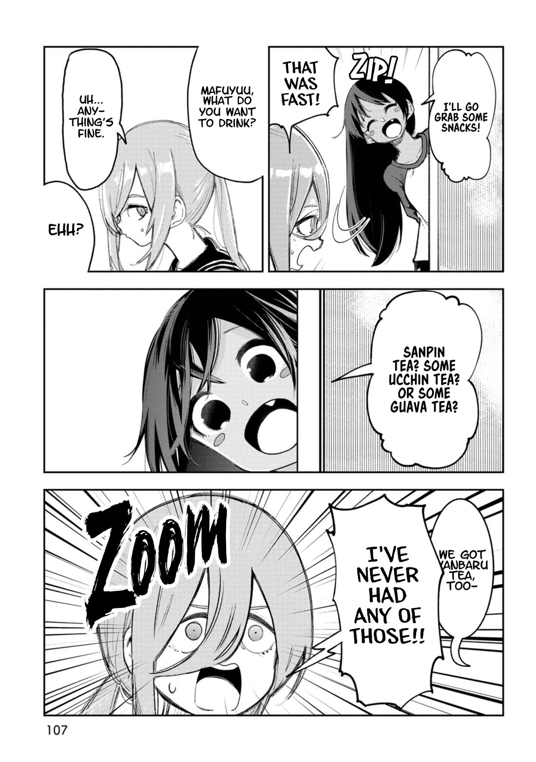 Okinawa de Suki ni Natta Ko ga Hougen Sugite Tsura Sugiru chapter 57 page 3