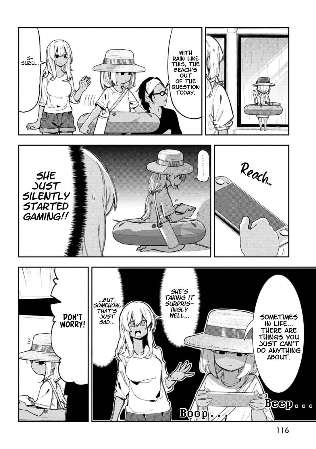 Okinawa de Suki ni Natta Ko ga Hougen Sugite Tsura Sugiru chapter 58 page 3