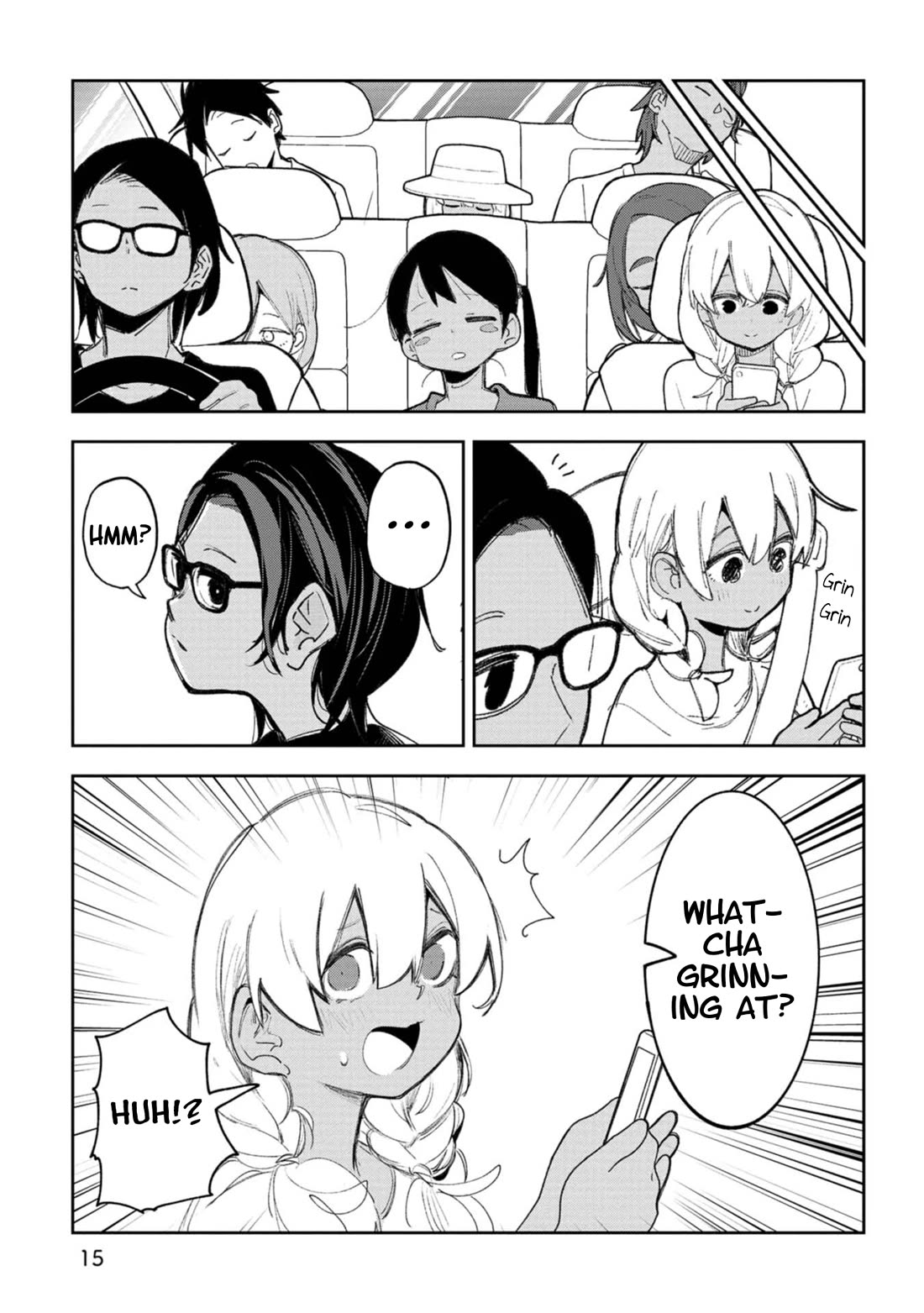 Okinawa de Suki ni Natta Ko ga Hougen Sugite Tsura Sugiru chapter 59 page 15