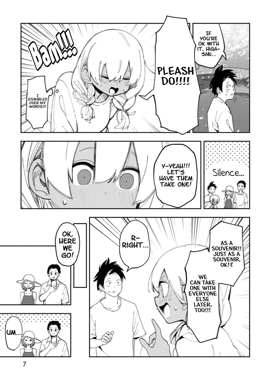 Okinawa de Suki ni Natta Ko ga Hougen Sugite Tsura Sugiru chapter 59 page 7