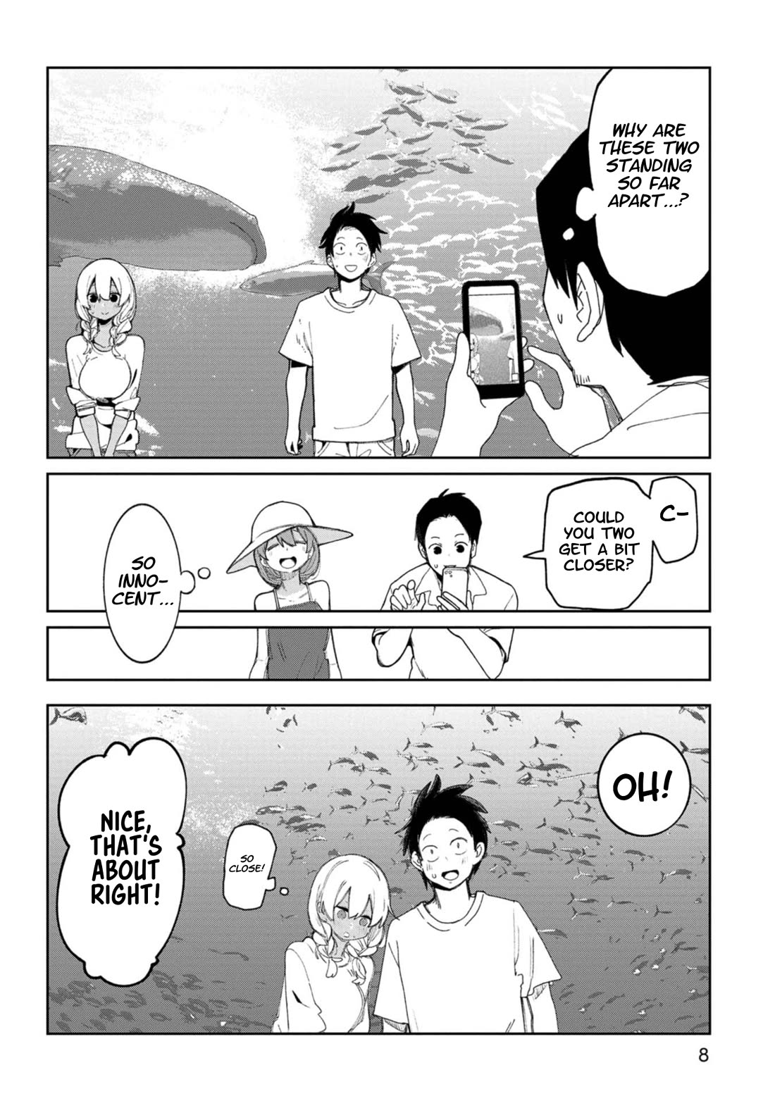 Okinawa de Suki ni Natta Ko ga Hougen Sugite Tsura Sugiru chapter 59 page 8