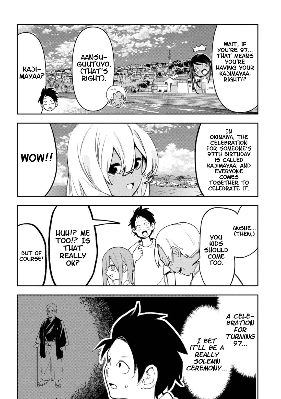 Okinawa de Suki ni Natta Ko ga Hougen Sugite Tsura Sugiru chapter 60 page 2