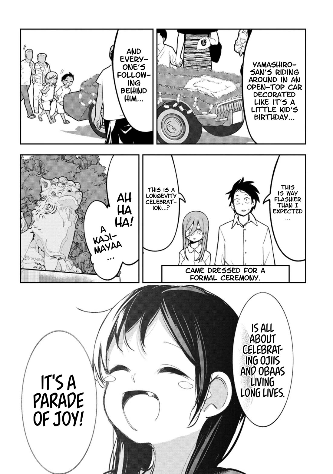 Okinawa de Suki ni Natta Ko ga Hougen Sugite Tsura Sugiru chapter 60 page 4