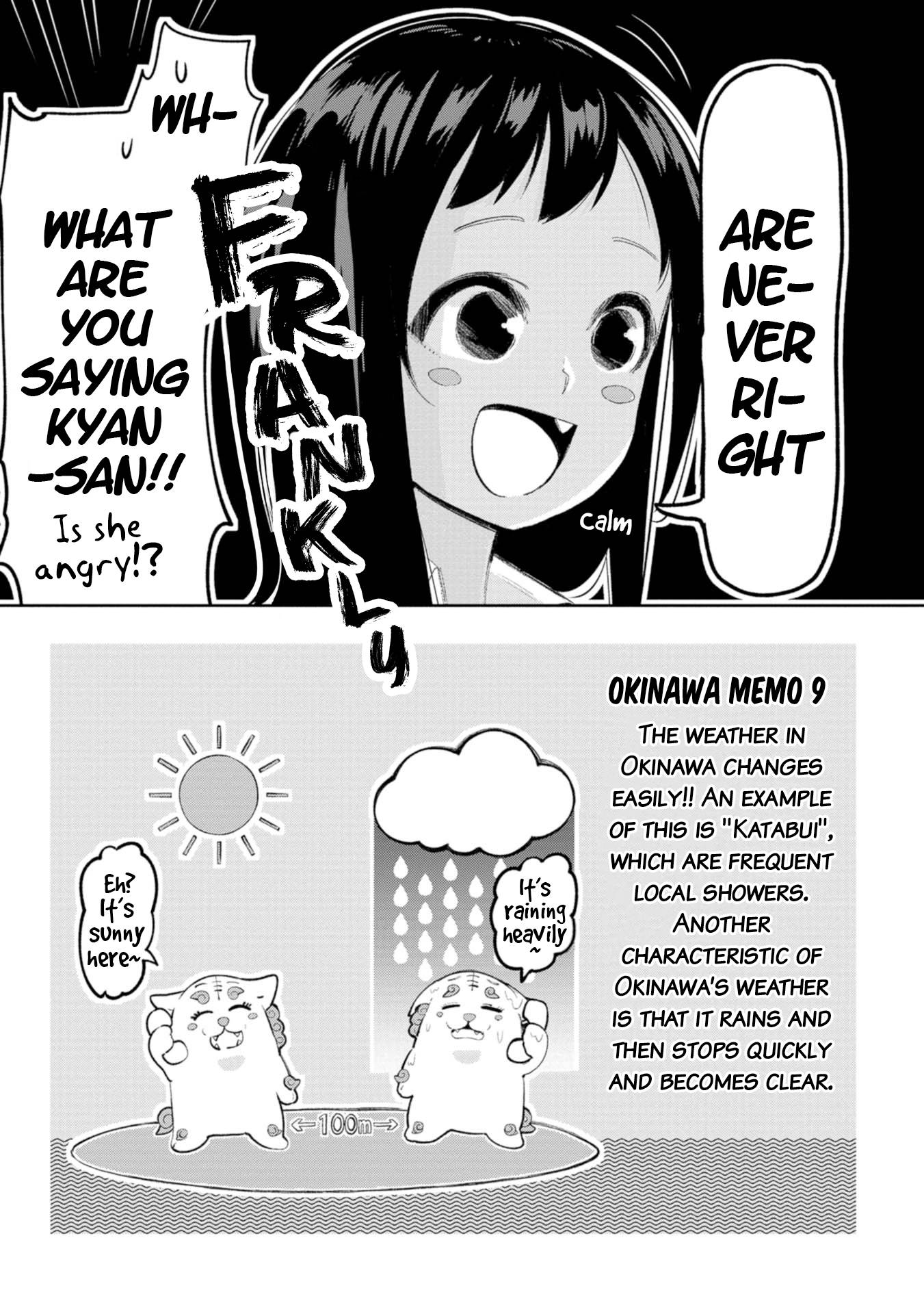 Okinawa de Suki ni Natta Ko ga Hougen Sugite Tsura Sugiru chapter 9 page 3