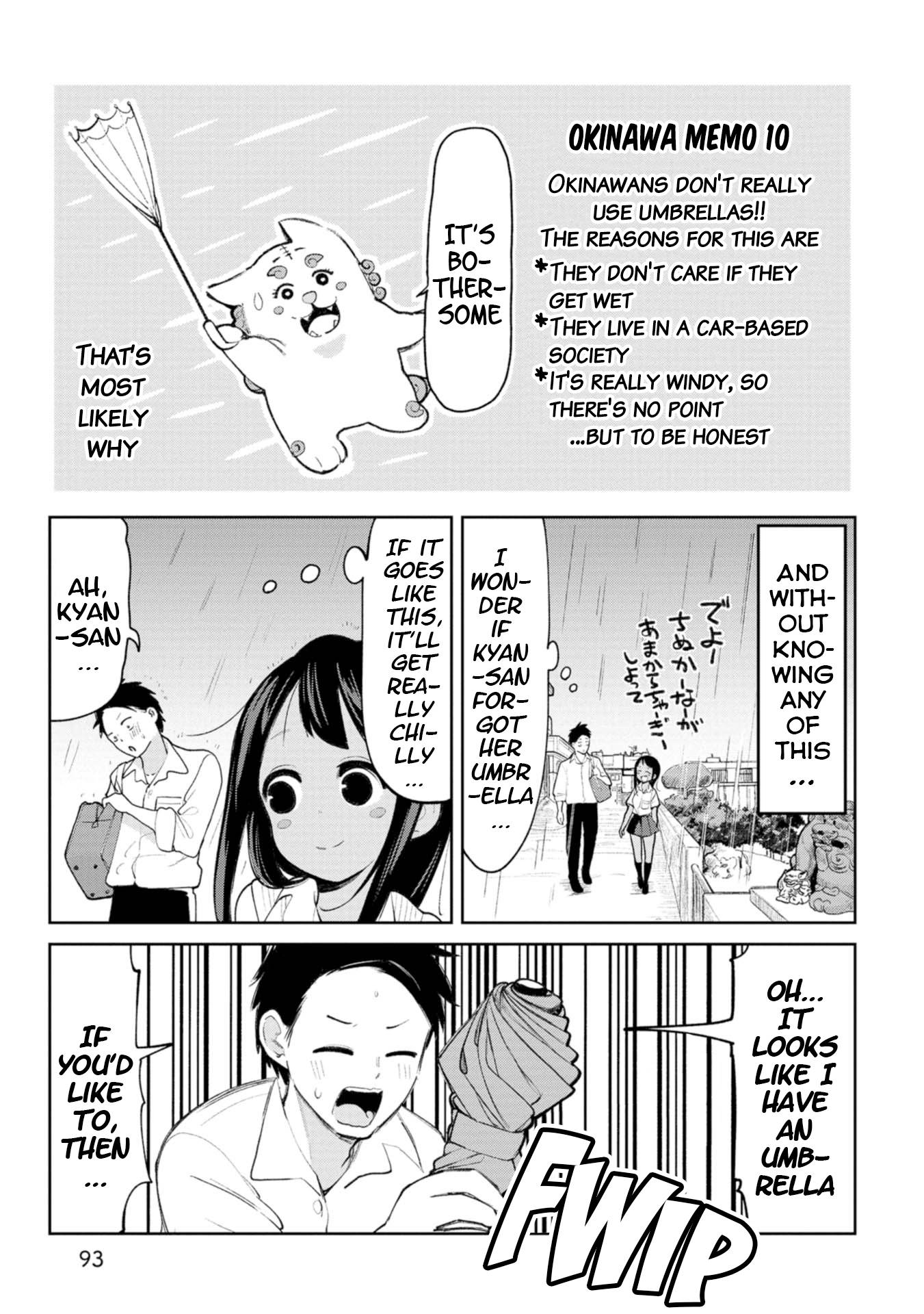 Okinawa de Suki ni Natta Ko ga Hougen Sugite Tsura Sugiru chapter 9 page 7