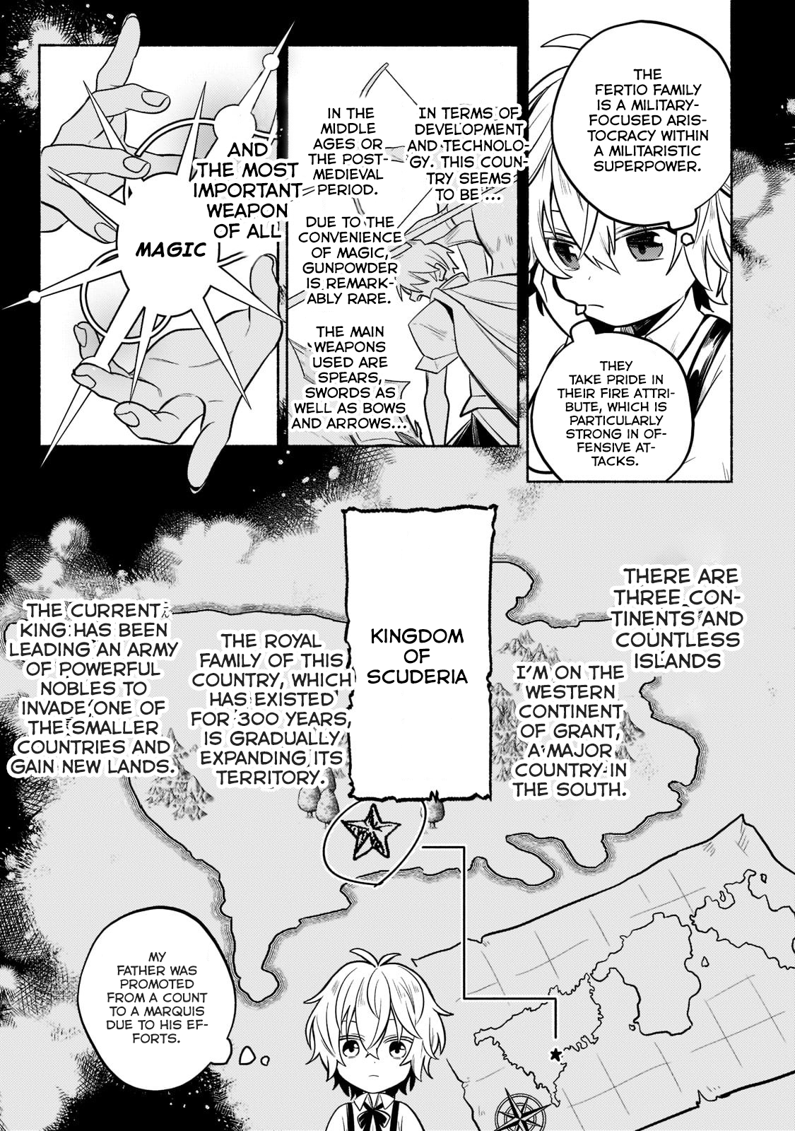 Okiraku Ryoushu no Tanoshii Ryouchi Bouei ~Seisan-kei Majutsu de Na mo na Kimura wo Saikyou no Jousai Toshi ni~ chapter 1.2 page 5