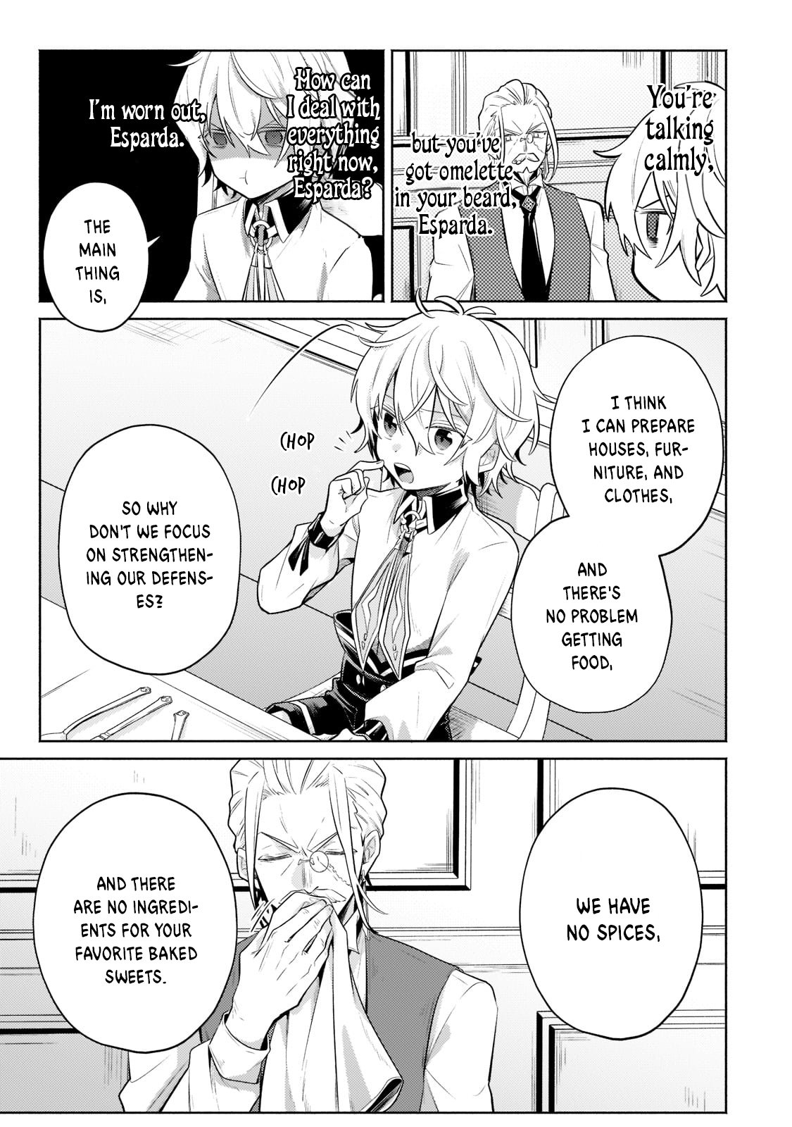 Okiraku Ryoushu no Tanoshii Ryouchi Bouei ~Seisan-kei Majutsu de Na mo na Kimura wo Saikyou no Jousai Toshi ni~ chapter 10 page 12