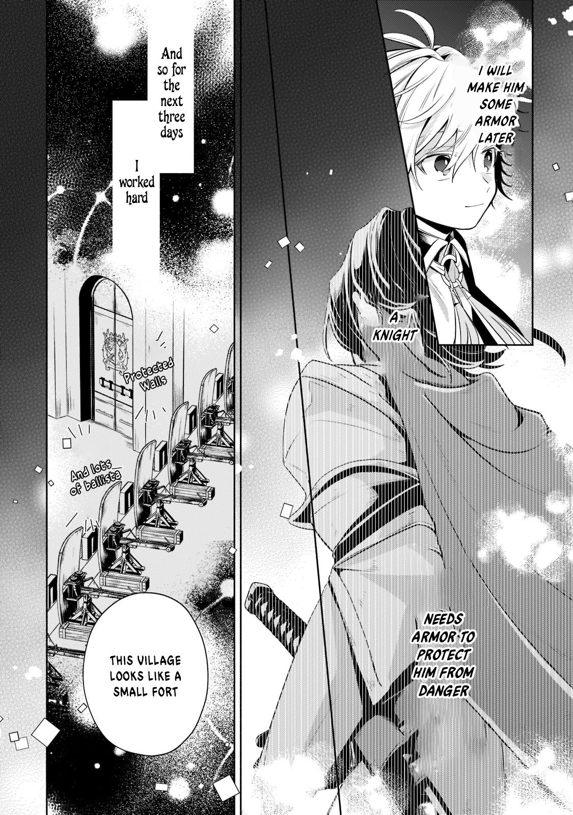 Okiraku Ryoushu no Tanoshii Ryouchi Bouei ~Seisan-kei Majutsu de Na mo na Kimura wo Saikyou no Jousai Toshi ni~ chapter 11 page 13