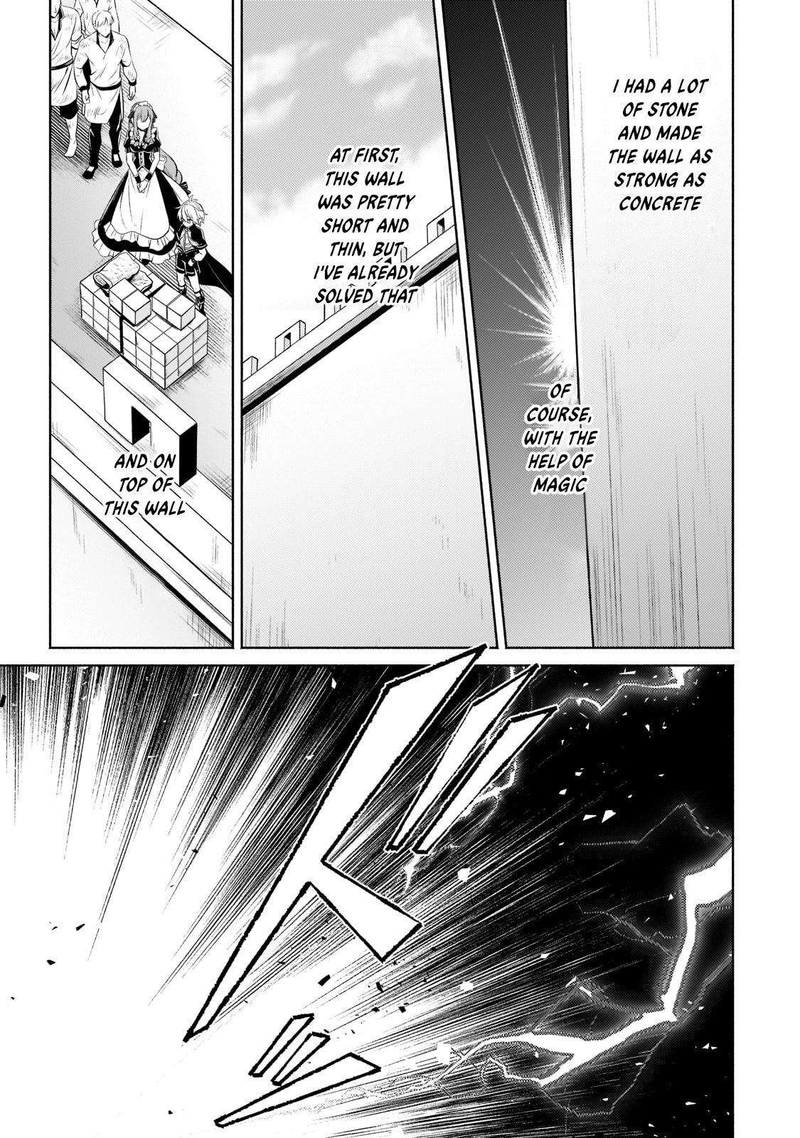Okiraku Ryoushu no Tanoshii Ryouchi Bouei ~Seisan-kei Majutsu de Na mo na Kimura wo Saikyou no Jousai Toshi ni~ chapter 11 page 8