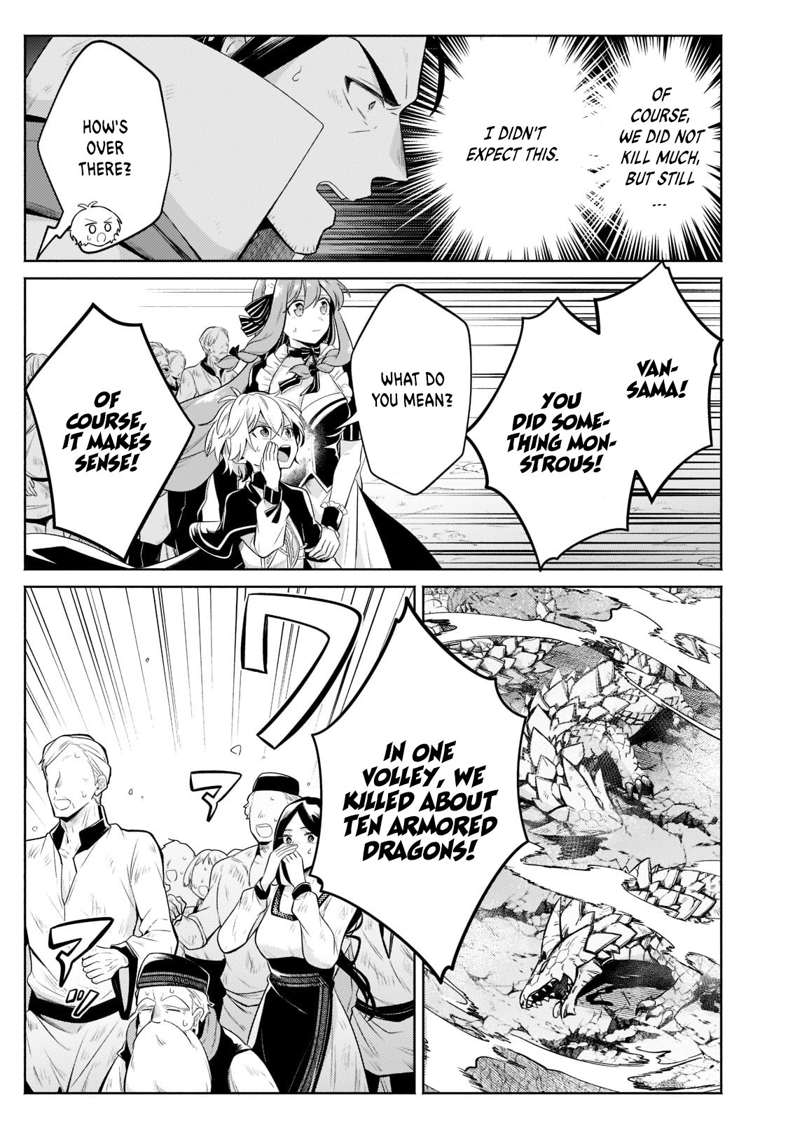 Okiraku Ryoushu no Tanoshii Ryouchi Bouei ~Seisan-kei Majutsu de Na mo na Kimura wo Saikyou no Jousai Toshi ni~ chapter 12.1 page 10