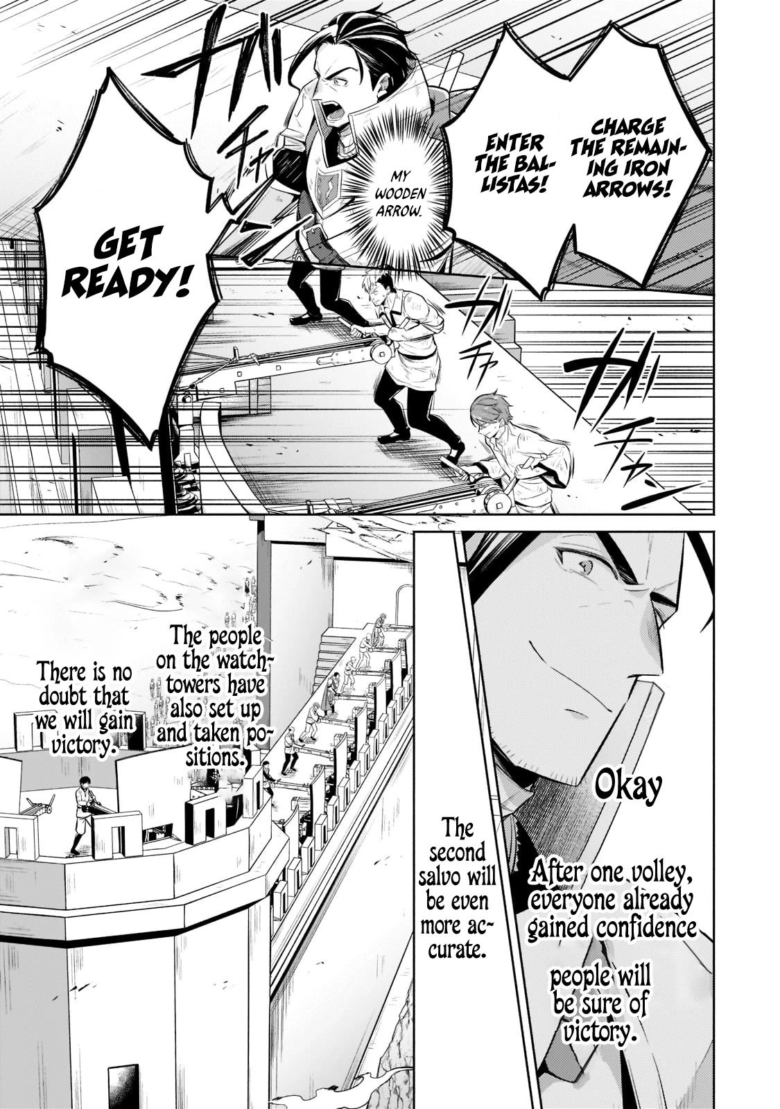 Okiraku Ryoushu no Tanoshii Ryouchi Bouei ~Seisan-kei Majutsu de Na mo na Kimura wo Saikyou no Jousai Toshi ni~ chapter 12 page 11