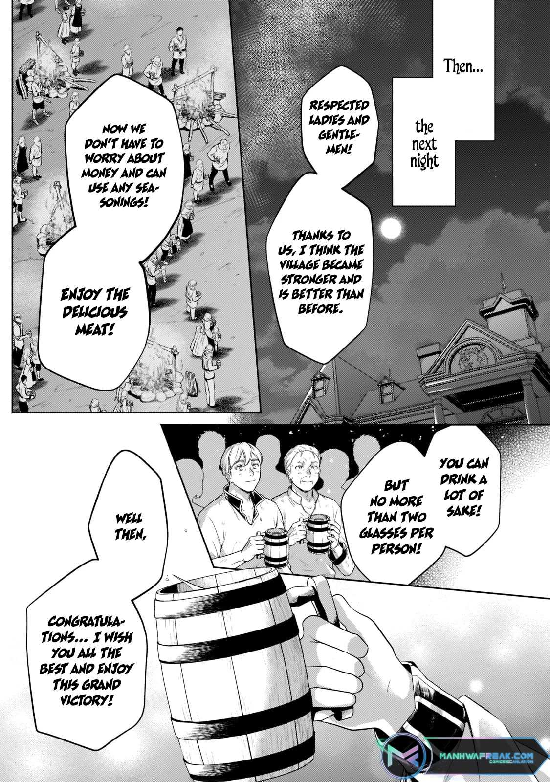 Okiraku Ryoushu no Tanoshii Ryouchi Bouei ~Seisan-kei Majutsu de Na mo na Kimura wo Saikyou no Jousai Toshi ni~ chapter 12 page 26