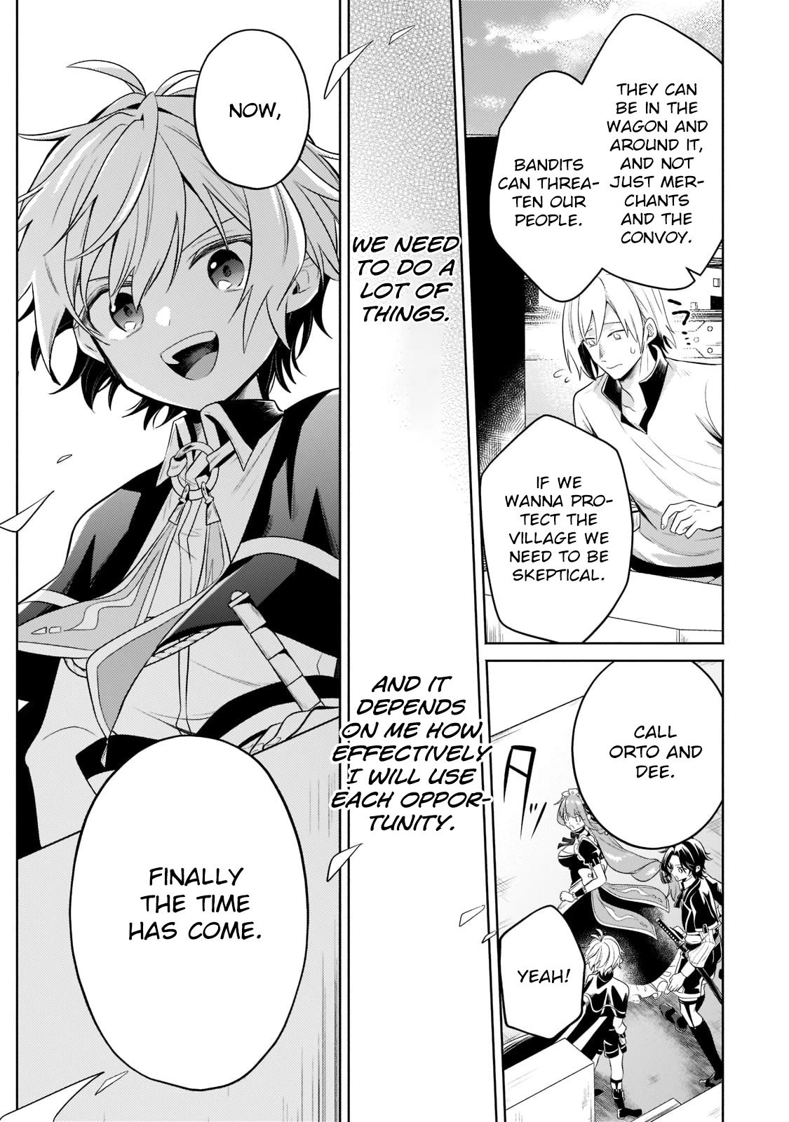 Okiraku Ryoushu no Tanoshii Ryouchi Bouei ~Seisan-kei Majutsu de Na mo na Kimura wo Saikyou no Jousai Toshi ni~ chapter 13 page 14