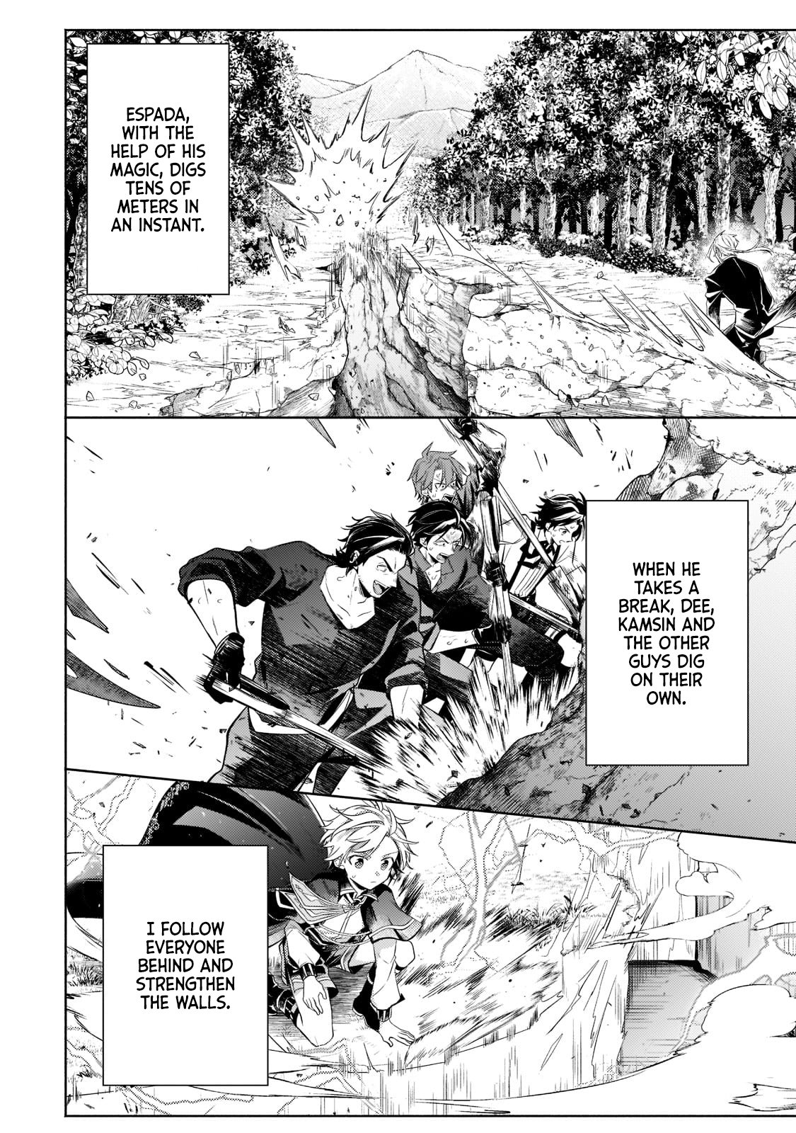 Okiraku Ryoushu no Tanoshii Ryouchi Bouei ~Seisan-kei Majutsu de Na mo na Kimura wo Saikyou no Jousai Toshi ni~ chapter 14.1 page 7