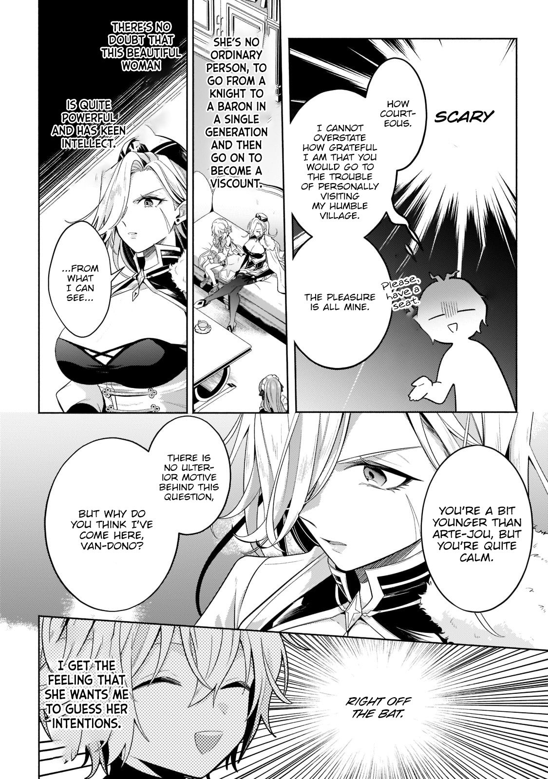 Okiraku Ryoushu no Tanoshii Ryouchi Bouei ~Seisan-kei Majutsu de Na mo na Kimura wo Saikyou no Jousai Toshi ni~ chapter 16.1 page 10