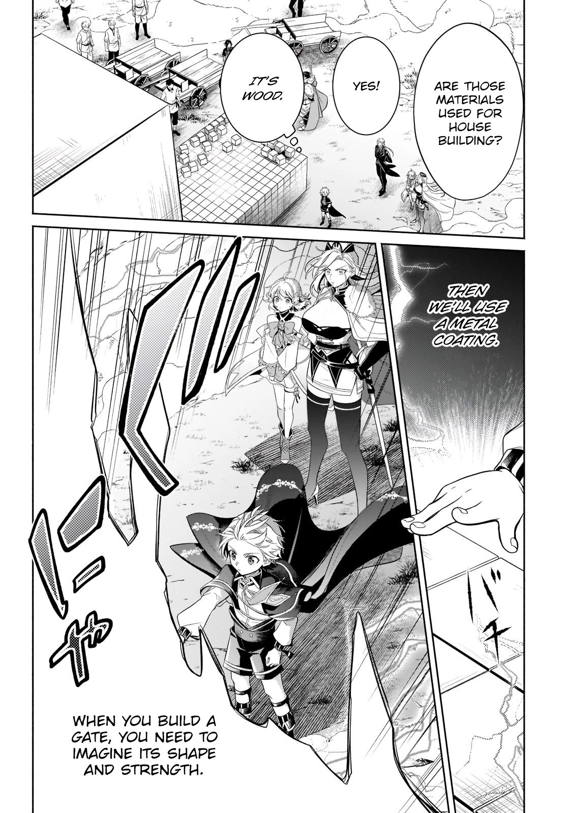 Okiraku Ryoushu no Tanoshii Ryouchi Bouei ~Seisan-kei Majutsu de Na mo na Kimura wo Saikyou no Jousai Toshi ni~ chapter 16.3 page 7