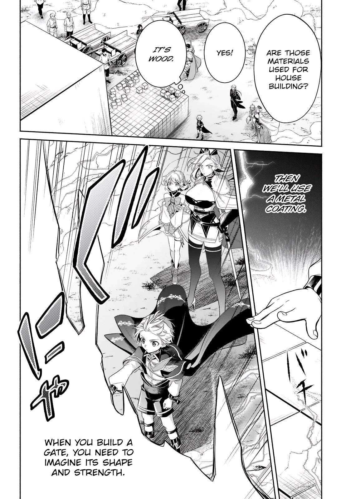 Okiraku Ryoushu no Tanoshii Ryouchi Bouei ~Seisan-kei Majutsu de Na mo na Kimura wo Saikyou no Jousai Toshi ni~ chapter 16 page 27