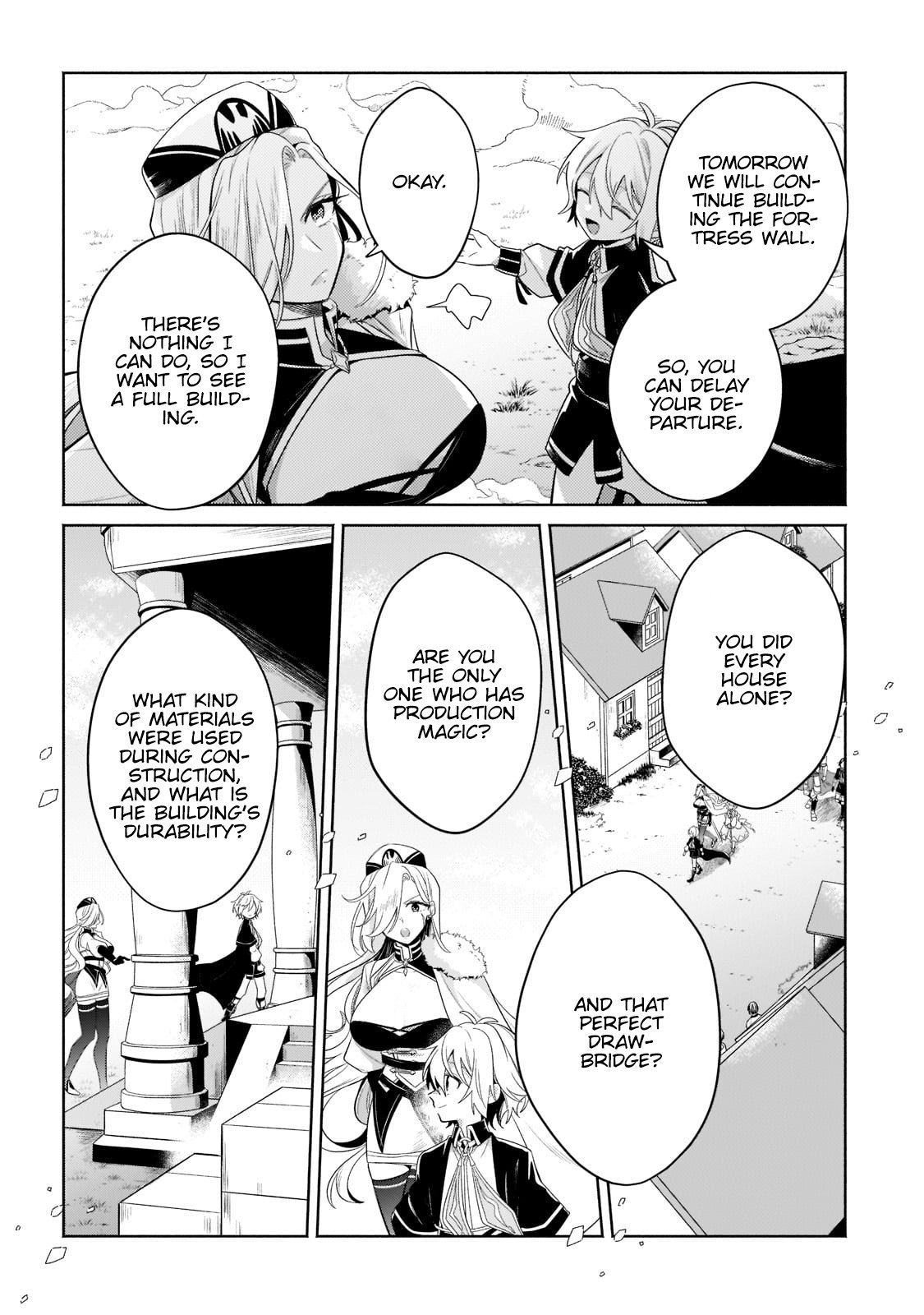 Okiraku Ryoushu no Tanoshii Ryouchi Bouei ~Seisan-kei Majutsu de Na mo na Kimura wo Saikyou no Jousai Toshi ni~ chapter 17.2 page 9