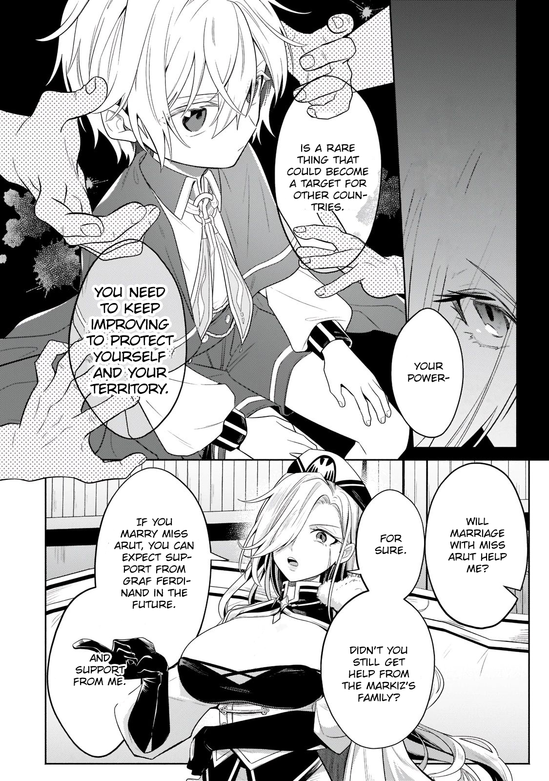 Okiraku Ryoushu no Tanoshii Ryouchi Bouei ~Seisan-kei Majutsu de Na mo na Kimura wo Saikyou no Jousai Toshi ni~ chapter 17.3 page 4