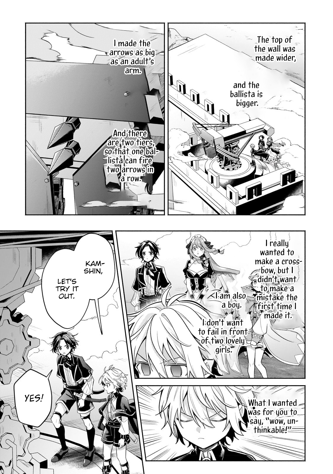 Okiraku Ryoushu no Tanoshii Ryouchi Bouei ~Seisan-kei Majutsu de Na mo na Kimura wo Saikyou no Jousai Toshi ni~ chapter 19.1 page 12