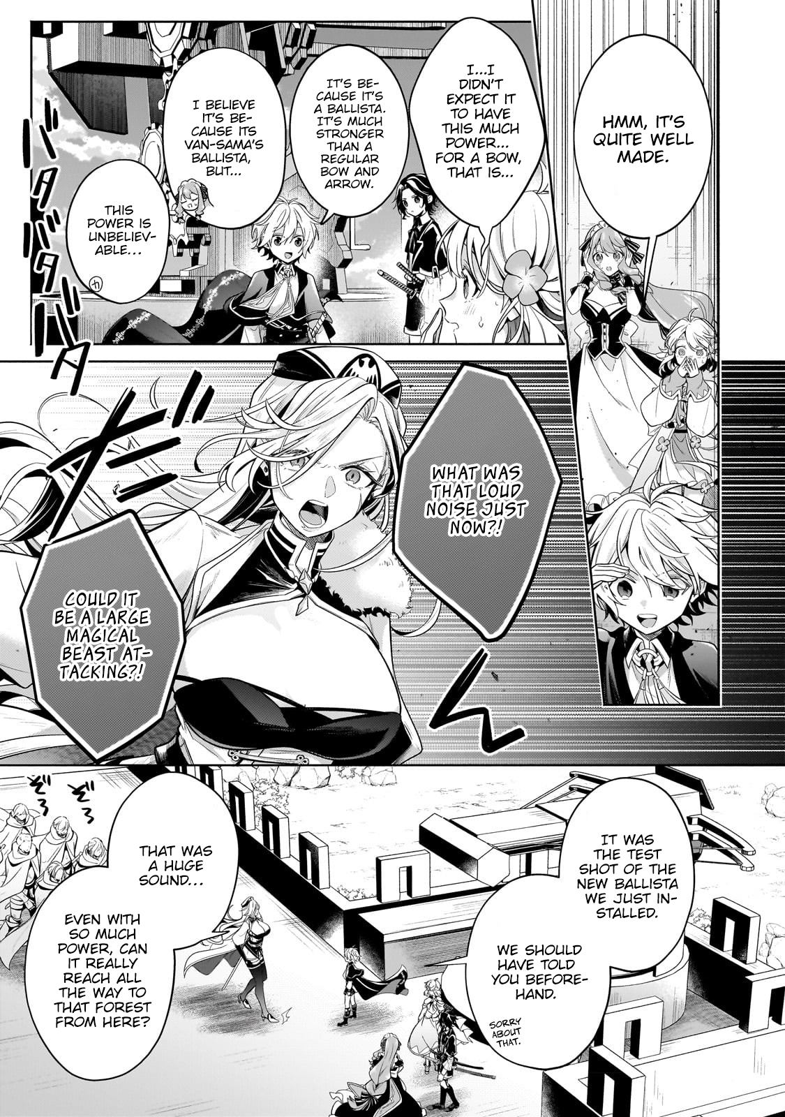 Okiraku Ryoushu no Tanoshii Ryouchi Bouei ~Seisan-kei Majutsu de Na mo na Kimura wo Saikyou no Jousai Toshi ni~ chapter 19.1 page 14