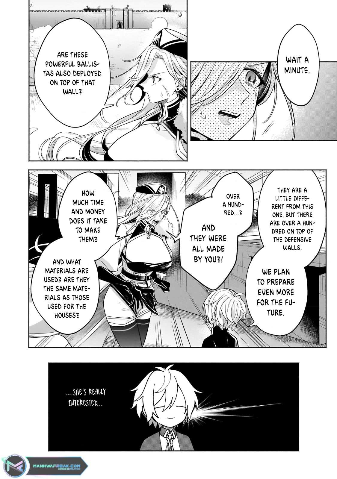 Okiraku Ryoushu no Tanoshii Ryouchi Bouei ~Seisan-kei Majutsu de Na mo na Kimura wo Saikyou no Jousai Toshi ni~ chapter 19 page 14