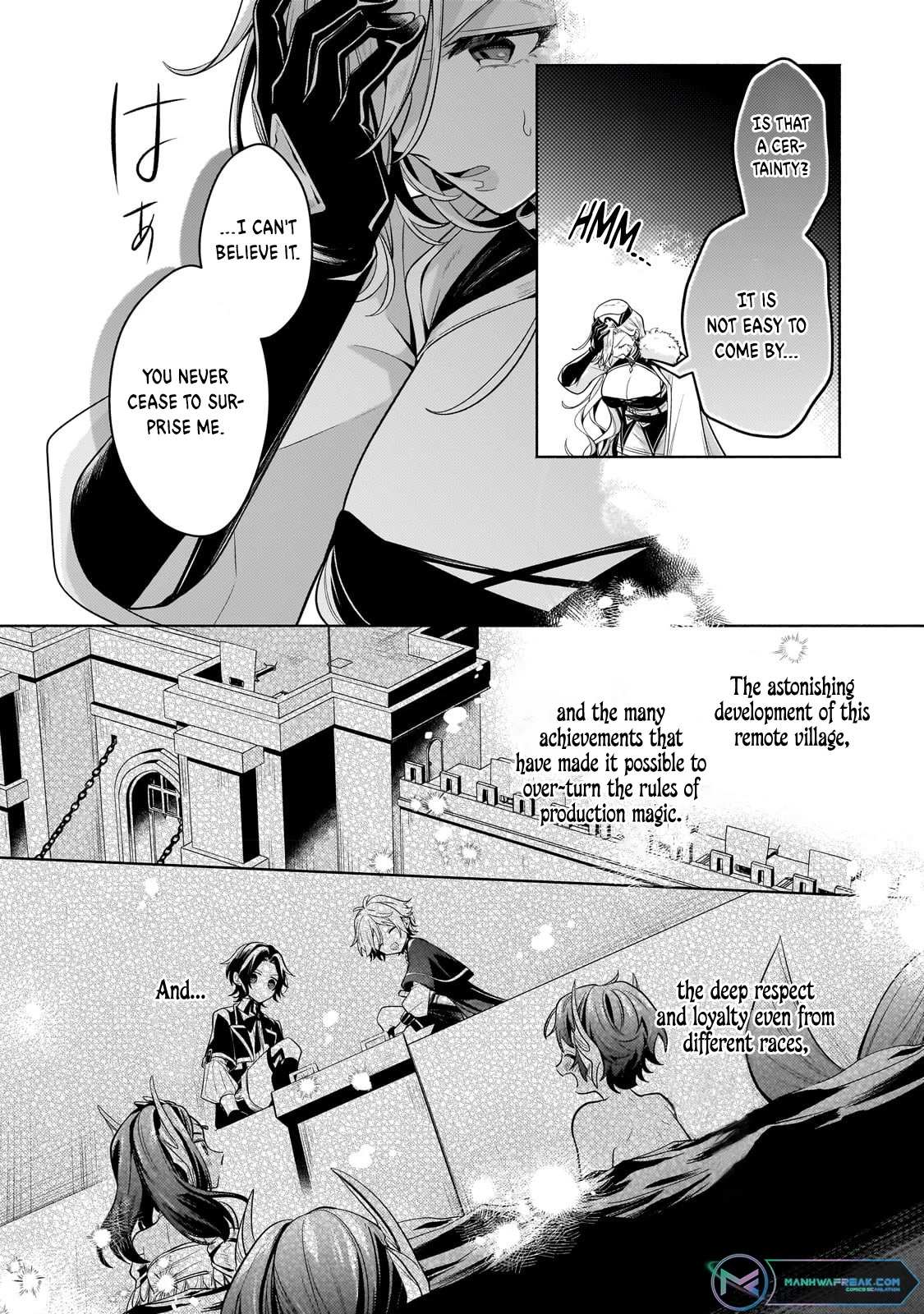 Okiraku Ryoushu no Tanoshii Ryouchi Bouei ~Seisan-kei Majutsu de Na mo na Kimura wo Saikyou no Jousai Toshi ni~ chapter 19 page 16