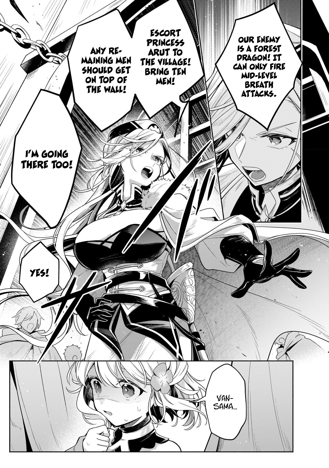 Okiraku Ryoushu no Tanoshii Ryouchi Bouei ~Seisan-kei Majutsu de Na mo na Kimura wo Saikyou no Jousai Toshi ni~ chapter 20.1 page 14