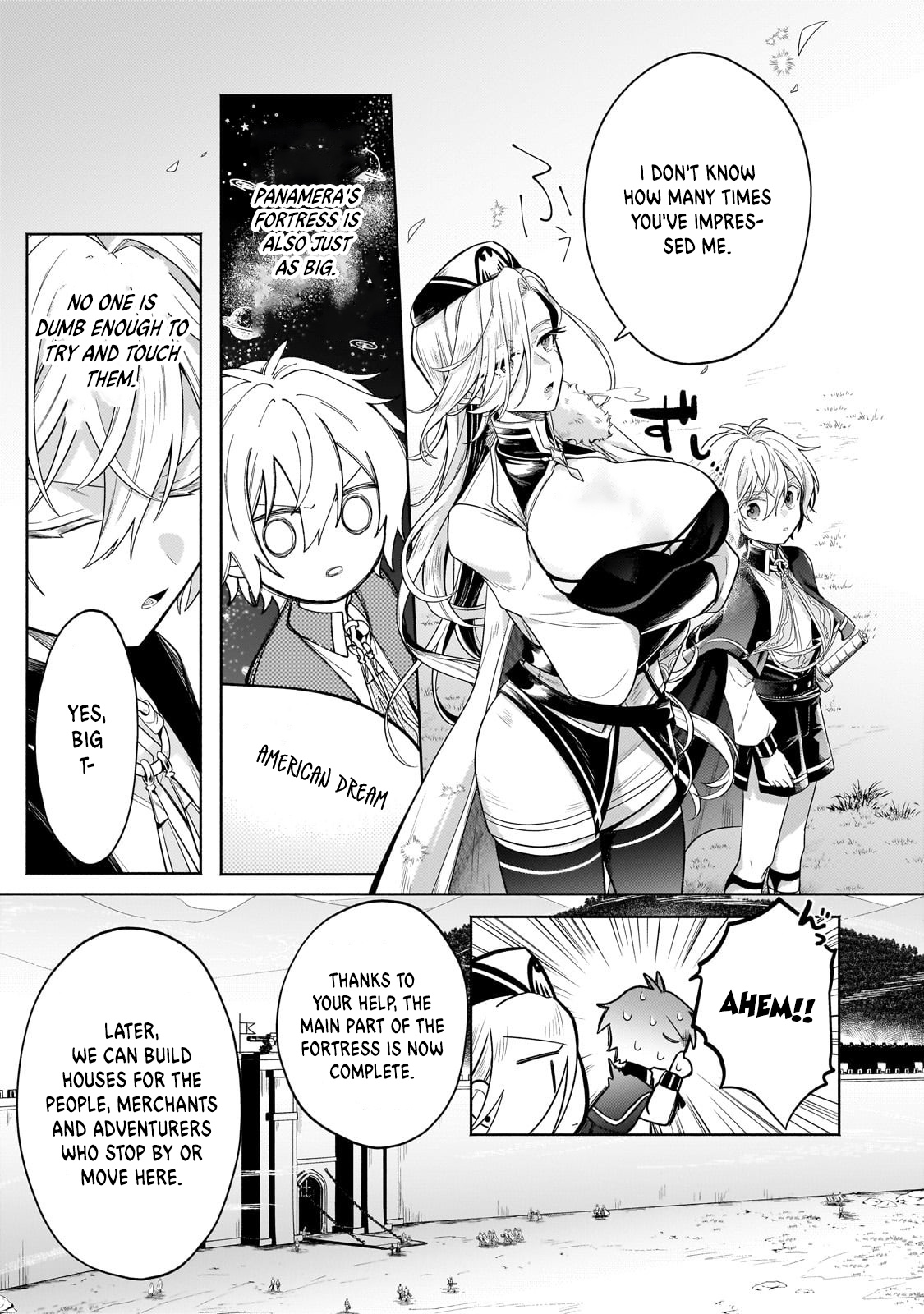 Okiraku Ryoushu no Tanoshii Ryouchi Bouei ~Seisan-kei Majutsu de Na mo na Kimura wo Saikyou no Jousai Toshi ni~ chapter 20.1 page 6