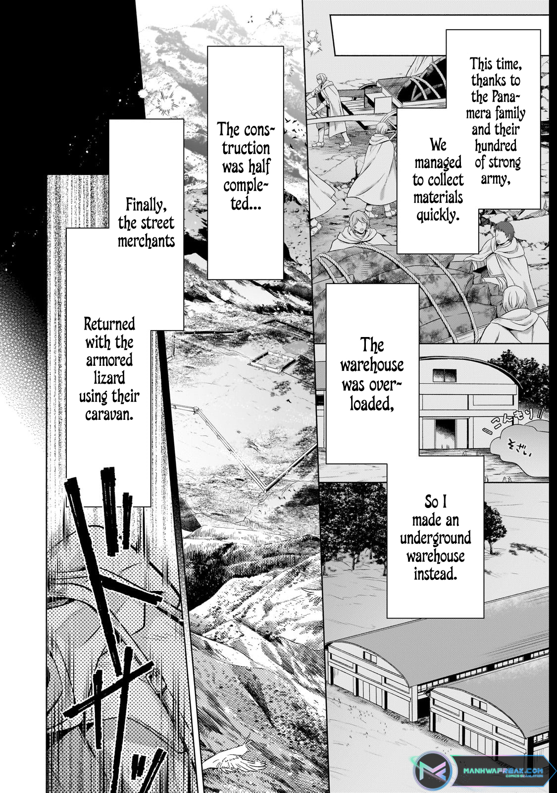 Okiraku Ryoushu no Tanoshii Ryouchi Bouei ~Seisan-kei Majutsu de Na mo na Kimura wo Saikyou no Jousai Toshi ni~ chapter 22.1 page 13