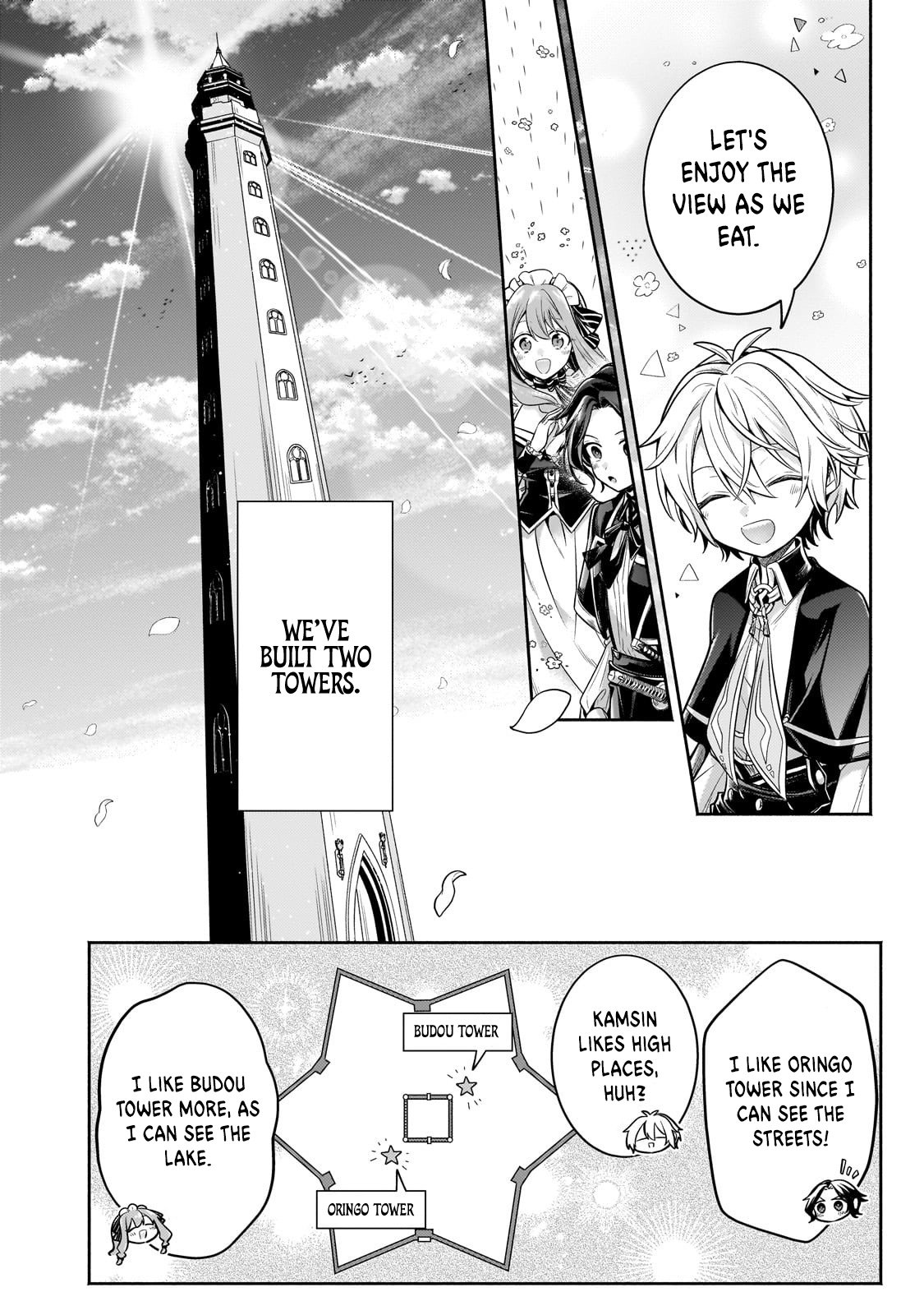 Okiraku Ryoushu no Tanoshii Ryouchi Bouei ~Seisan-kei Majutsu de Na mo na Kimura wo Saikyou no Jousai Toshi ni~ chapter 24.2 page 10