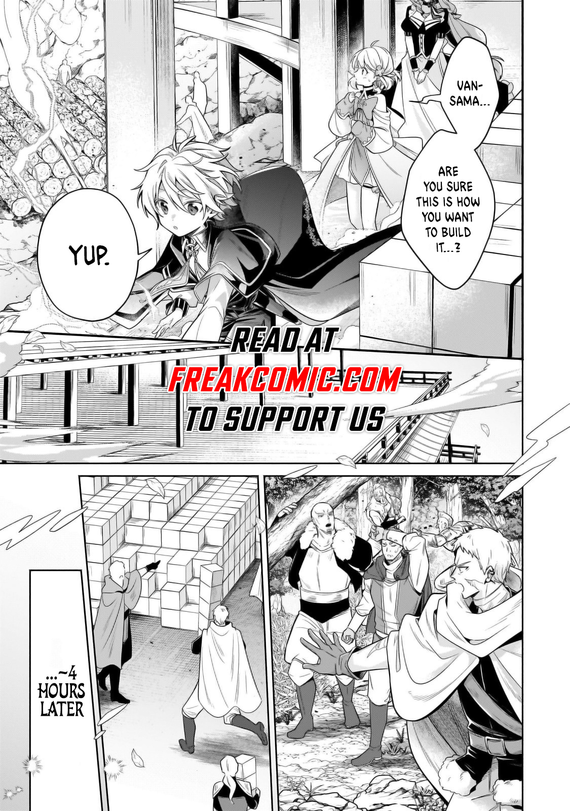 Okiraku Ryoushu no Tanoshii Ryouchi Bouei ~Seisan-kei Majutsu de Na mo na Kimura wo Saikyou no Jousai Toshi ni~ chapter 28.1 page 19