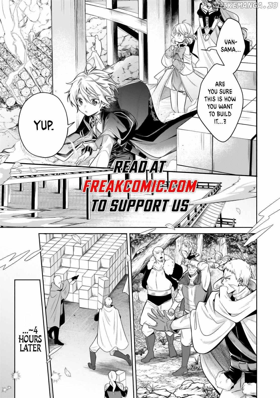 Okiraku Ryoushu no Tanoshii Ryouchi Bouei ~Seisan-kei Majutsu de Na mo na Kimura wo Saikyou no Jousai Toshi ni~ chapter 28 page 17