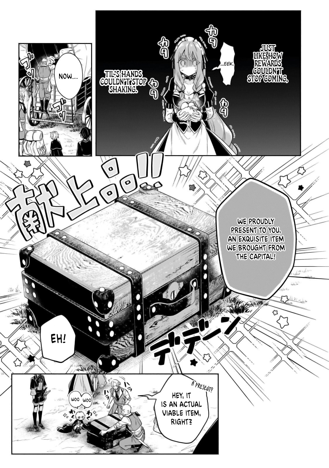 Okiraku Ryoushu no Tanoshii Ryouchi Bouei ~Seisan-kei Majutsu de Na mo na Kimura wo Saikyou no Jousai Toshi ni~ chapter 29.2 page 5